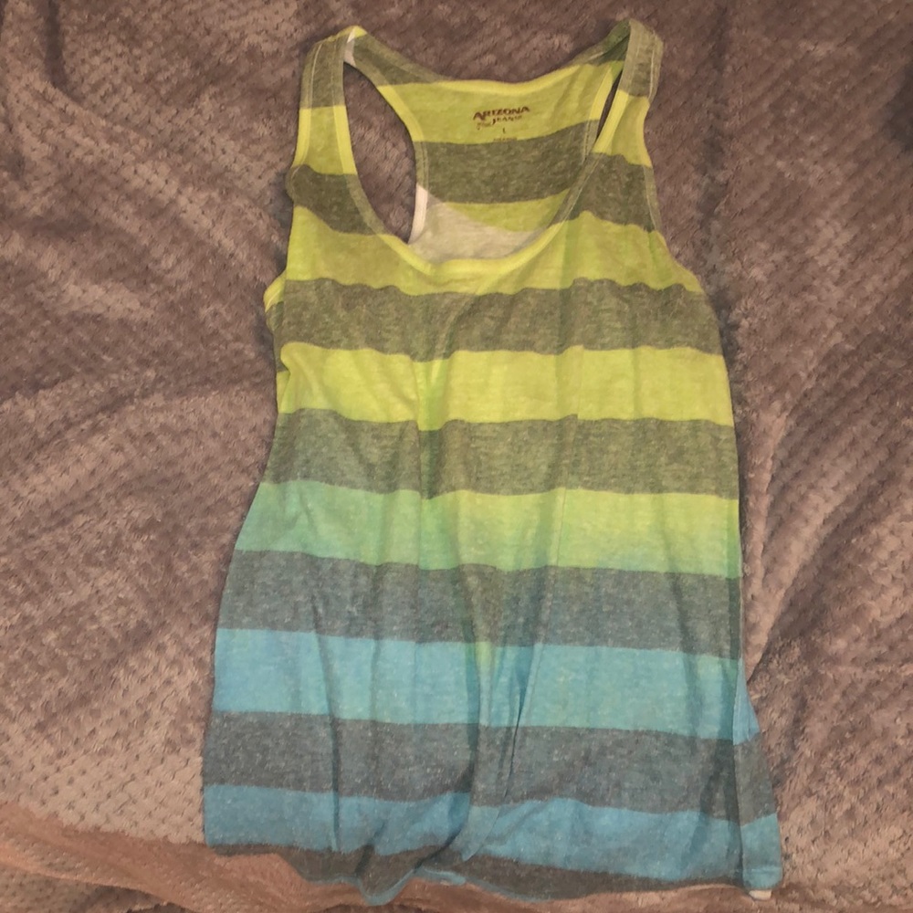 striped summer tank
